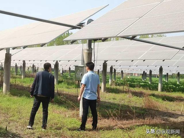 开展光伏设施安全隐患排查九游会J9镇平县马庄乡